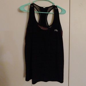 Fila workout muscle tank and sports bra
